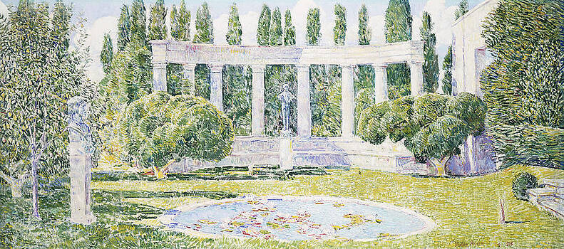 Childe Hassam - The Bartlett Gardens
