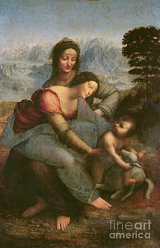 Leonardo Da Vinci - Virgin and Child with Saint Anne
