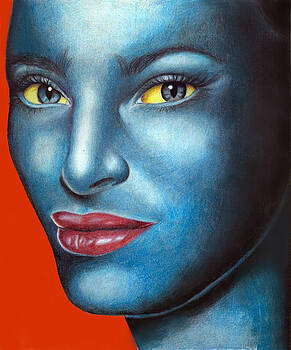 The Blue Woman by <b>Gerald Sanders</b> - the-blue-woman-gerald-sanders