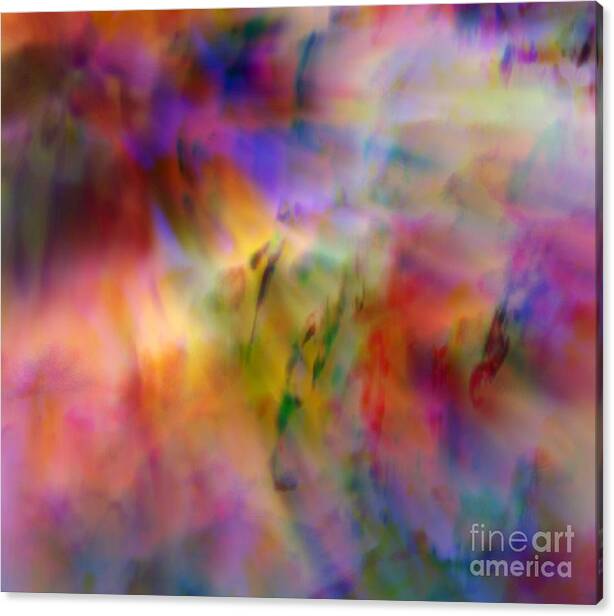 Dream Canvas Print featuring the painting Into The Mystic by Wbk