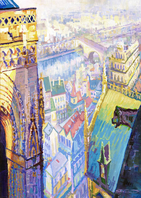 Notre Dame De Paris Paintings for Sale