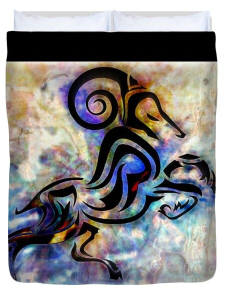 Aries Duvet Cover by WBK