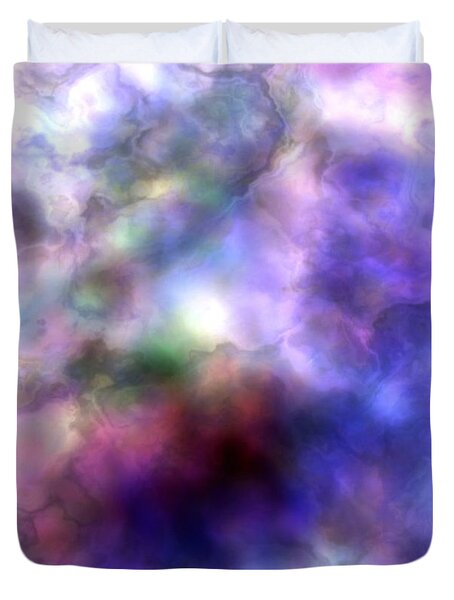 Above The Clouds Duvet Cover by WBK
