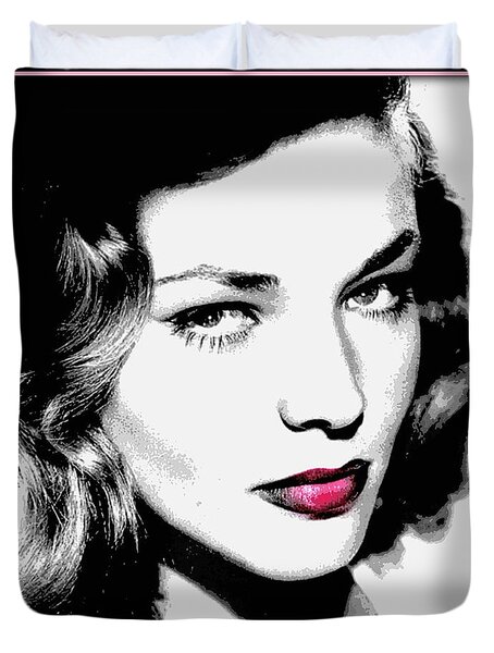 Bacall Duvet Cover by WBK