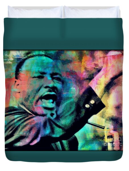 I Have A Dream Duvet Cover by WBK