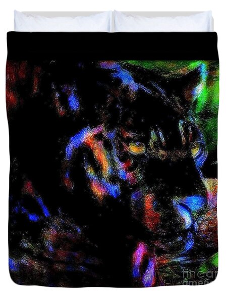 Panther Duvet Cover by WBK