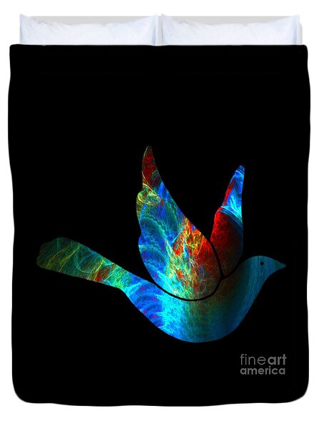 Peace Series #25 Duvet Cover by WBK