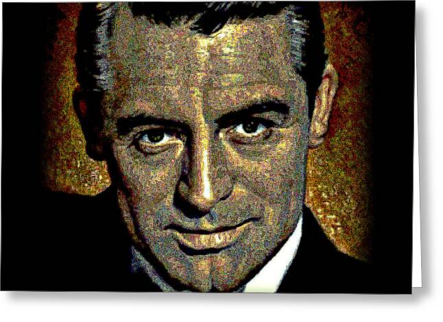 Cary Grant Greeting Card by WBK
