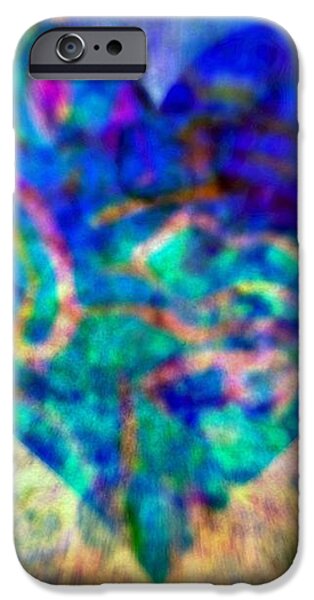 A Heart Of the Blues iPhone Case by WBK