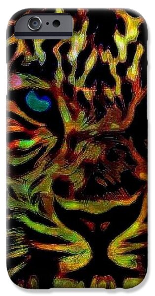 Crouching Cheetah iPhone Case by WBK