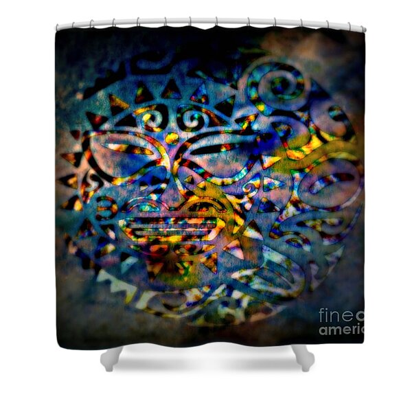 Moon Child Shower Curtain by WBK