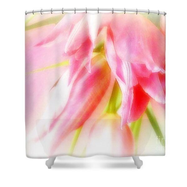 A Whisper Of Love Shower Curtain by Wbk