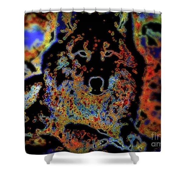 Bold and Beautiful Shower Curtain by WBK