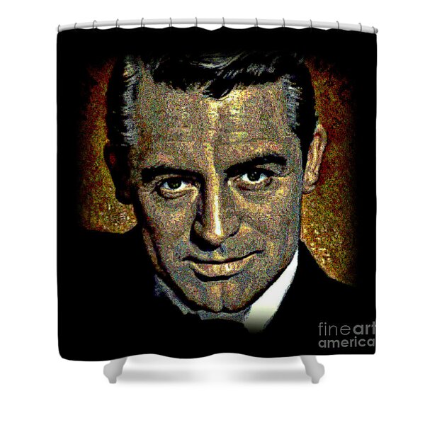 Cary Grant Shower Curtain by WBK