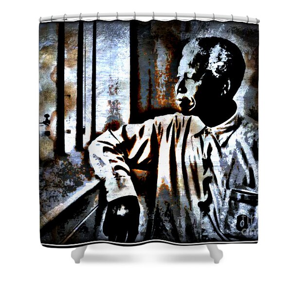 I Dream Of Freedom Shower Curtain by WBK