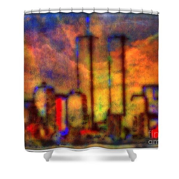 Remembrance Shower Curtain by WBK