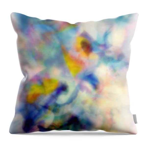 A Guardian Angel Throw Pillow by Wbk