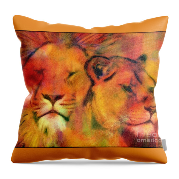 Forever Love Throw Pillow by WBK