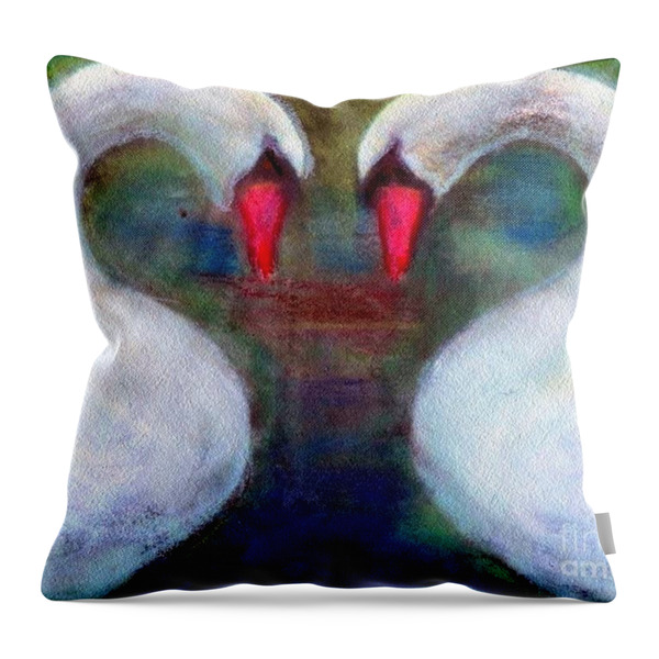 Only Then Throw Pillow by WBK