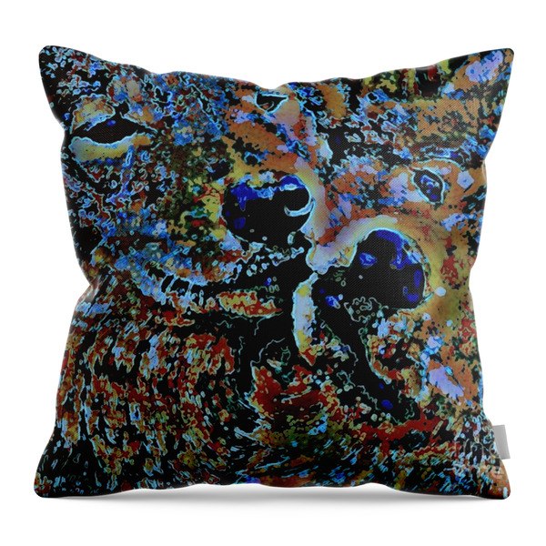Wolf Love Throw Pillow by WBK