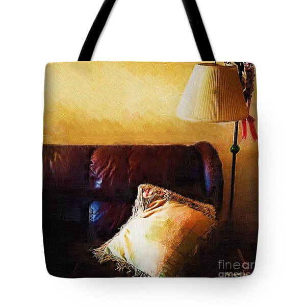 Make Yourself At Home Tote Bag by RC deWinter