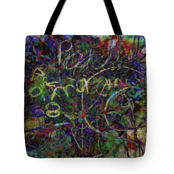 A Ball Of Confusion Tote Bag by WBK