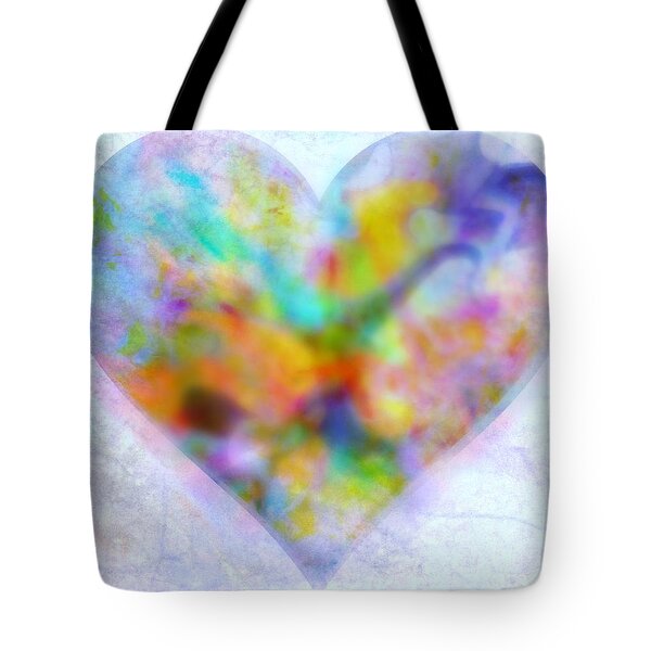 A Gentle Heart Tote Bag by WBK