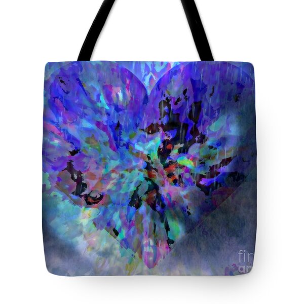 A Heart In the Clouds Tote Bag by WBK