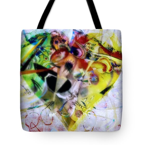 A Playful Heart Tote Bag by WBK