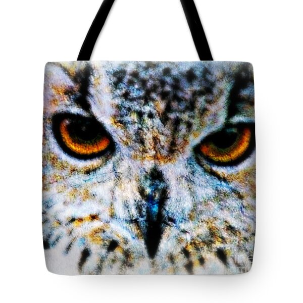A Wise Old Owl Tote Bag by Wbk