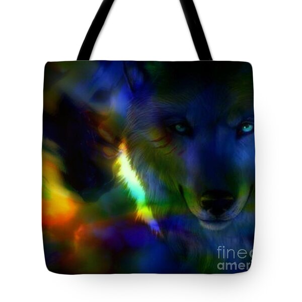 Aglow In the Night Tote Bag by WBK