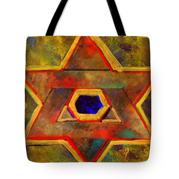 Ancient Star Tote Bag by WBK