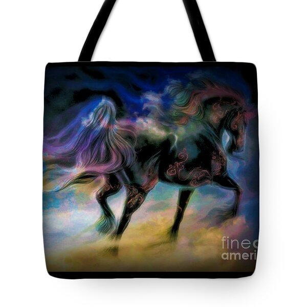 I Dream Of Unicorns Tote Bag by WBK