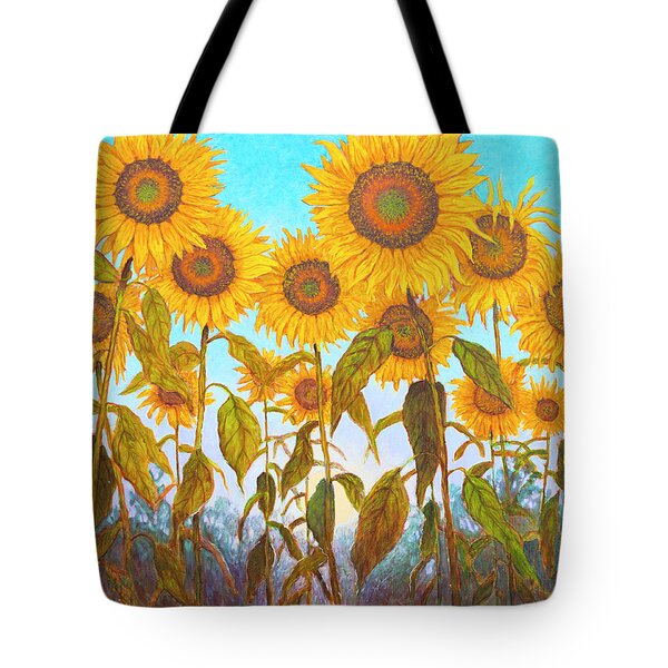 Ovation Sunflowers Tote Bag by Wiley Purkey