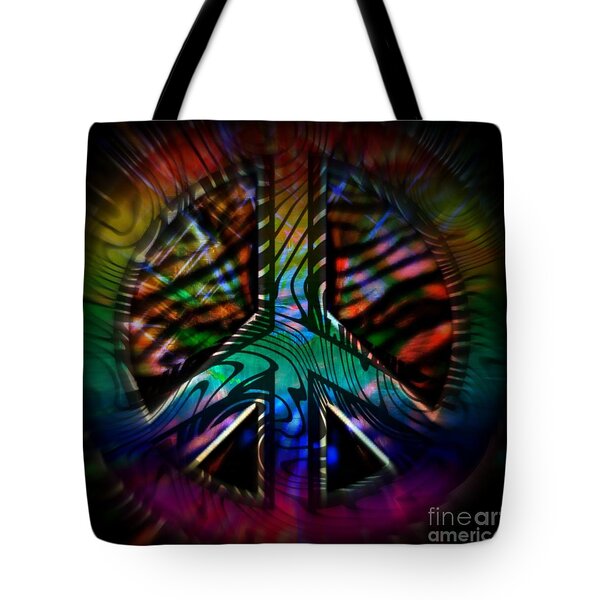 Peace Series #2 Tote Bag by WBK