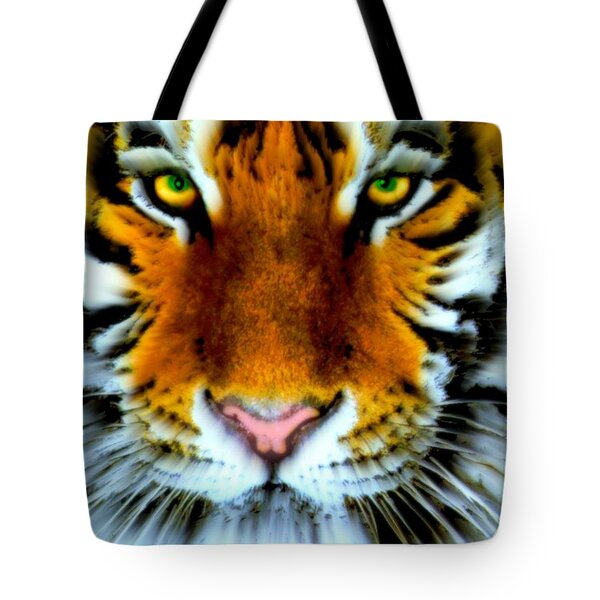 Sebastian, Bengal Tiger Tote Bag by Wbk