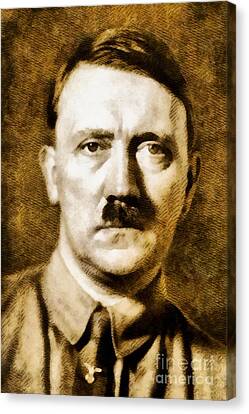 Leaders Of Wwii Adolf Hitler Painting By John Springfield
