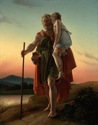 Francois Gerard Painting - Belisarius by Francois Gerard