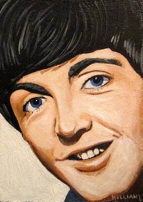 Print featuring the painting Paul Mccartney by <b>Patrick Killian</b> - paul-mccartney-patrick-killian