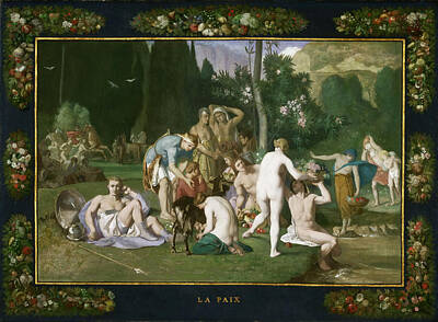 Pierre Puvis De Chavannes Painting - Peace by Pierre Puvis de Chavannes