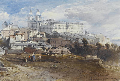 Lisbon Painting - San Vicente. Lisbon by Eduard Hildebrandt