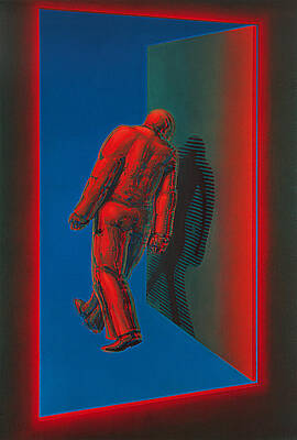  Painting - Stepping Out by De Es Schwertberger