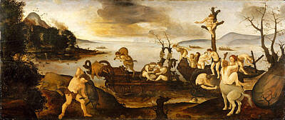 Hunt Painting - The Return From The Hunt by Piero di Cosimo