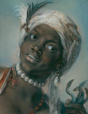 Africa Painting - Africa by Rosalba Carriera