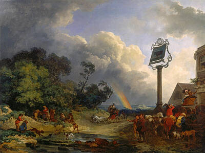  Painting - The Rainbow by Philip James de Loutherbourg