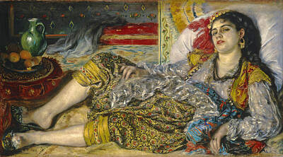 Odalisque Painting - Odalisque by Pierre-Auguste Renoir