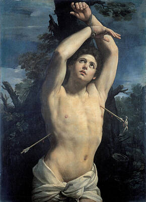Guido Reni Painting - Saint Sebastian by Guido Reni