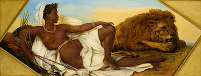 Africa Painting - Allegories Of The Four Continents. Africa by Francois Dubois
