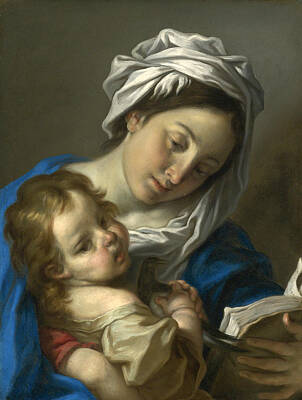  Painting - Madonna And Child by Carlo Cignani