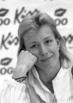 Martina Navratilova-1-1988 Print by <b>Rich Killion</b> - martina-navratilova-1-1988-rich-killion